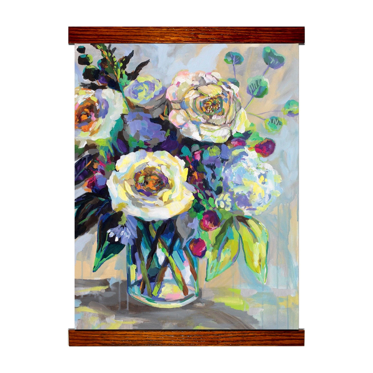 Chirpwood Shadows Multi-Canvas Art Kit: Flowers 2